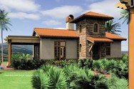 Front Rendering of Plan 1157 - The Rosabella Front Rendering of Mascord House Plan 1157 - The Rosabella