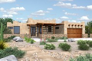 Front Rendering of Plan 1163A - The Queensbury Front Rendering of Mascord House Plan 1163A - The Queensbury
