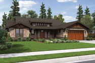 Front Rendering of Plan 1170 - The Meriwether Front Rendering of Mascord House Plan 1170 - The Meriwether