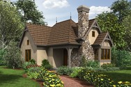 Front Rendering of Plan 1173 - The Mirkwood Front Rendering of Mascord House Plan 1173 - The Mirkwood