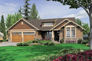 Front Rendering of Plan 1201J - The Dawson Front Rendering of Mascord House Plan 1201J - The Dawson