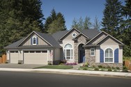 Front Exterior of Plan 1201GD - The Arlington Front Exterior of Mascord House Plan 1201GD - The Arlington