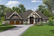 Front Rendering of Plan 1248 - The Ripley Front Rendering of Mascord House Plan 1248 - The Ripley