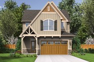 Front Rendering of Plan 21112 - The Gilmore Front Rendering of Mascord House Plan 21112 - The Gilmore