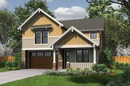 Front Rendering of Plan 21125 - The Barnsley Front Rendering of Mascord House Plan 21125 - The Barnsley