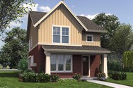 Front Rendering of Plan 21142 - The Florette Front Rendering of Mascord House Plan 21142 - The Florette