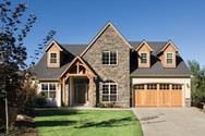 Front Exterior of Plan 22122 - The Greenspire Front Exterior of Mascord House Plan 22122 - The Greenspire