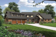 Front Rendering of Plan 22156F - The Abbeywood Front Rendering of Mascord House Plan 22156F - The Abbeywood