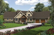 Front Rendering of Plan 22156FA - The Ferguson Front Rendering of Mascord House Plan 22156FA - The Ferguson