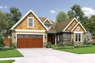 Front Rendering of Plan 22198 - The Cotswolder Front Rendering of Mascord House Plan 22198 - The Cotswolder