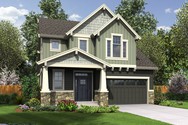 Front Rendering of Plan 22200 - The Freewater Front Rendering of Mascord House Plan 22200 - The Freewater