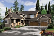 Front Rendering of Plan 2374 - The Clearfield Front Rendering of Mascord House Plan 2374 - The Clearfield