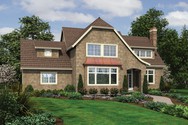 Front Rendering of Plan 2391 - The Cannondale Front Rendering of Mascord House Plan 2391 - The Cannondale