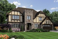 Front Rendering of Plan 2392 - The Kent Front Rendering of Mascord House Plan 2392 - The Kent