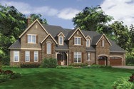 Front Rendering of Plan 2456 - The Lyndale Front Rendering of Mascord House Plan 2456 - The Lyndale