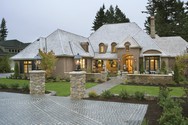Front Exterior of Plan 2459 - The Terrebonne Front Exterior of Mascord House Plan 2459 - The Terrebonne