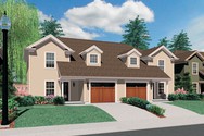 Front Rendering of Plan 4029 - The Lambrook Front Rendering of Mascord House Plan 4029 - The Lambrook