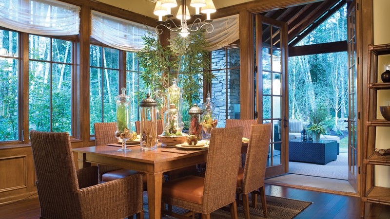 The Copper Falls Home Plan 2458 Dining