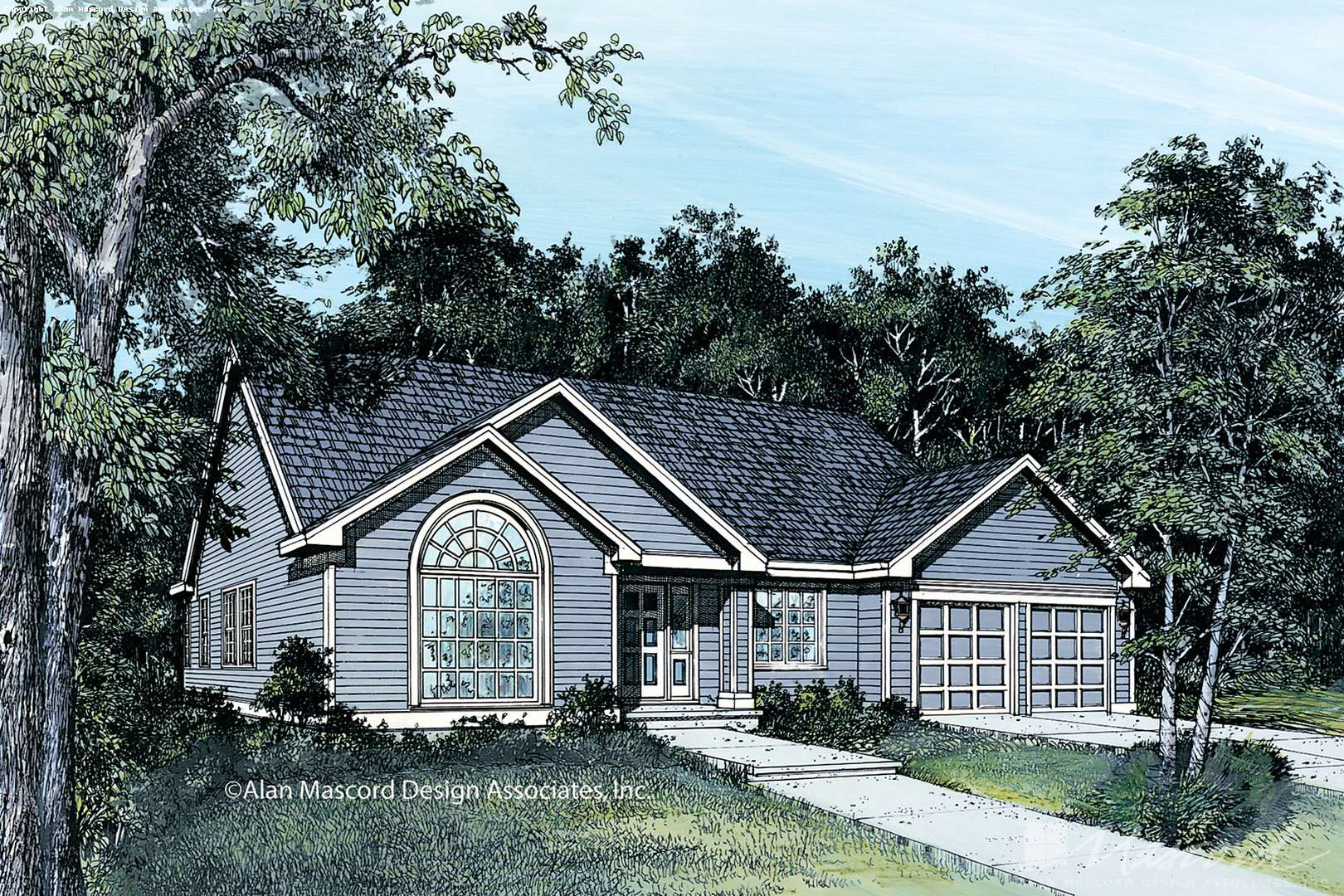 Ranch House Plan 1118A The Parson 1843 Sqft, 3 Beds, 2 Baths