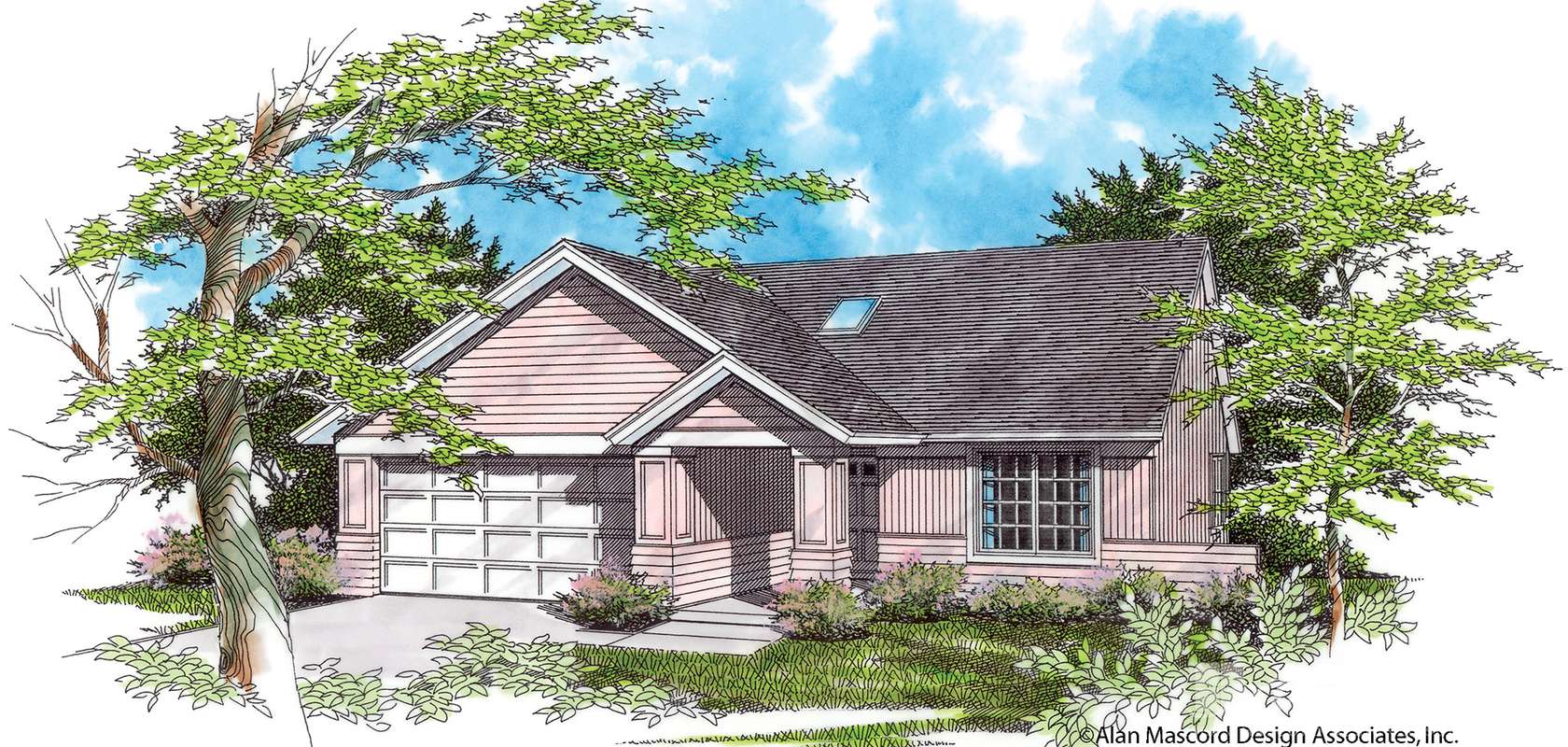 Mascord House Plan 1132A: The Rheingold