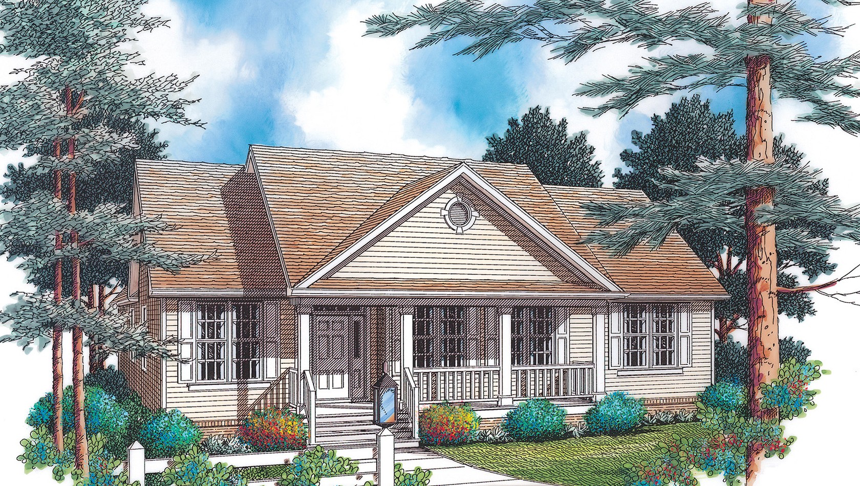 Main image for house plan 1142: The Southwood