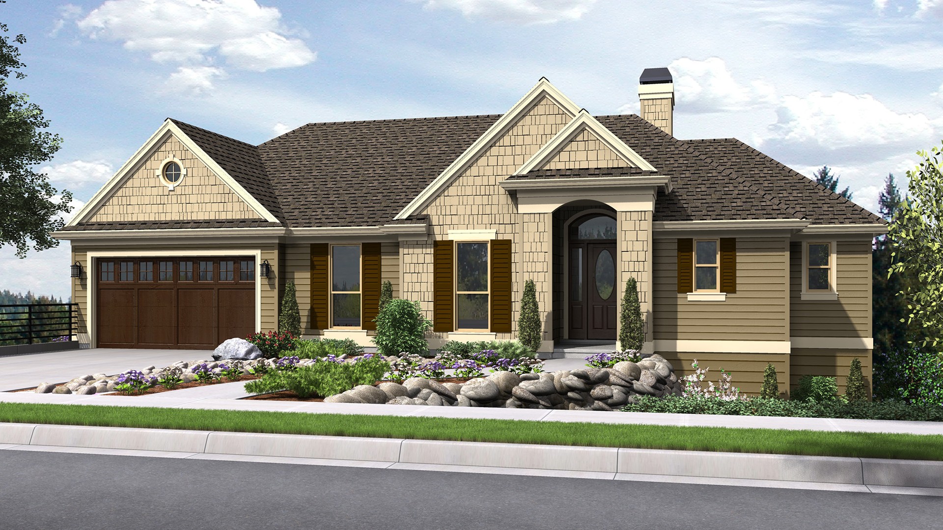 Traditional House Plan 1144EA The Tumalo 3171 Sqft, 4 Beds, 3.1 Baths