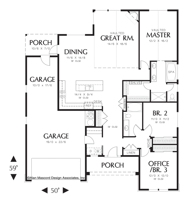 House Plan 1152 The Buckner