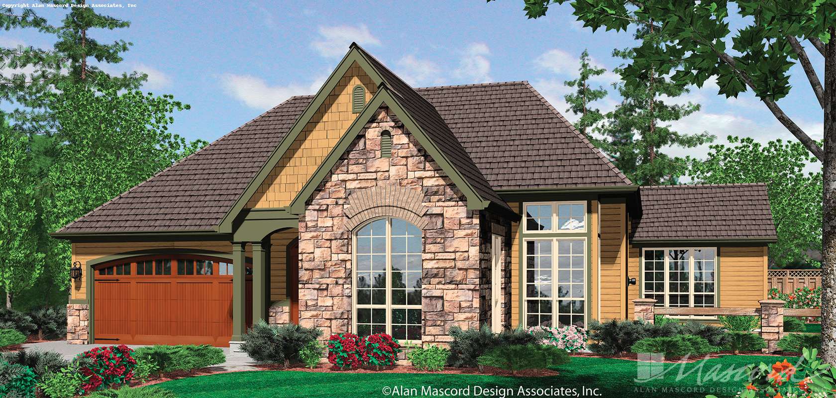 Mascord House Plan B1156: The Stuart