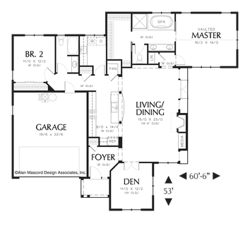 House Plan 1156 - The Stuart | Floor Plan Details
