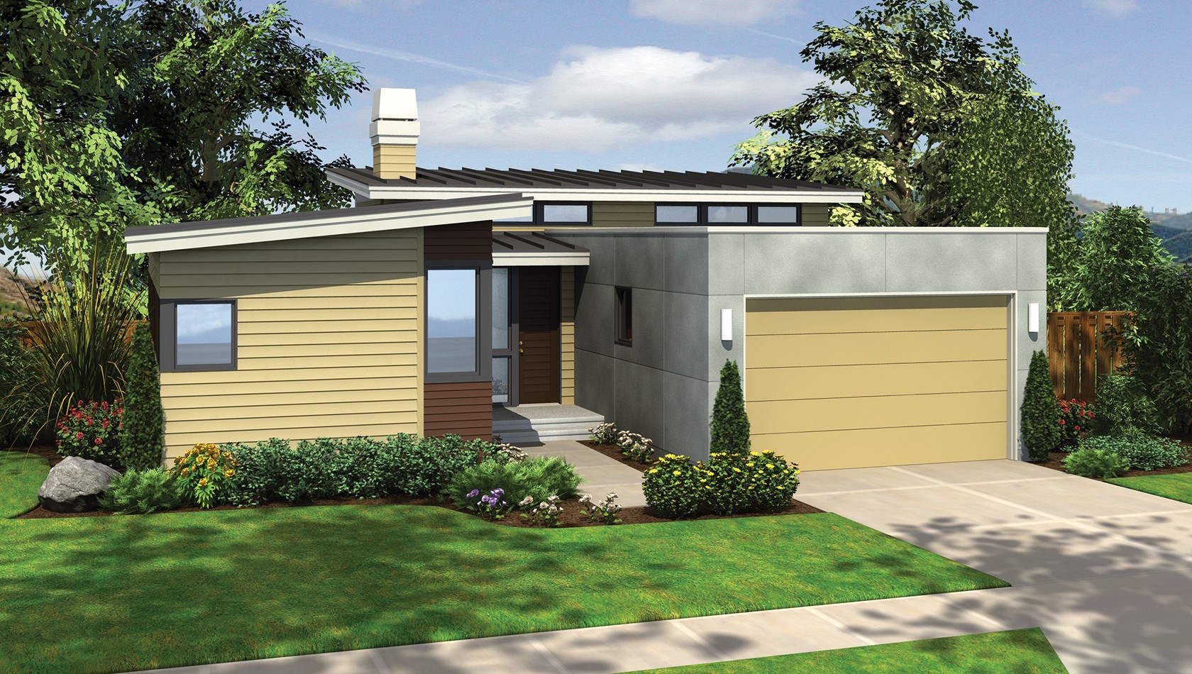 Mascord House Plan 1159: The Berkley