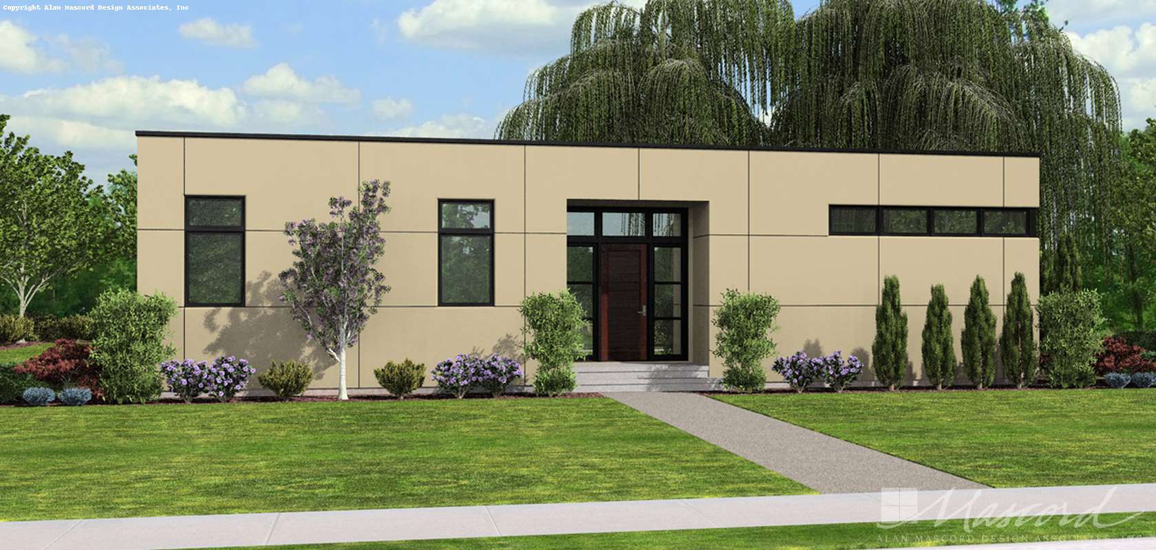 Mascord House Plan 1160: The Dublin
