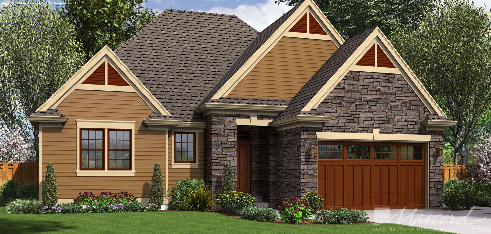 Mascord House Plan 1161ES: The Hoover