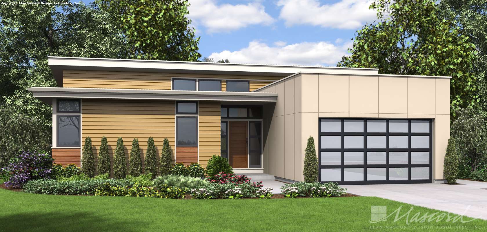 Mascord House Plan 1161B: The Cascade Lake