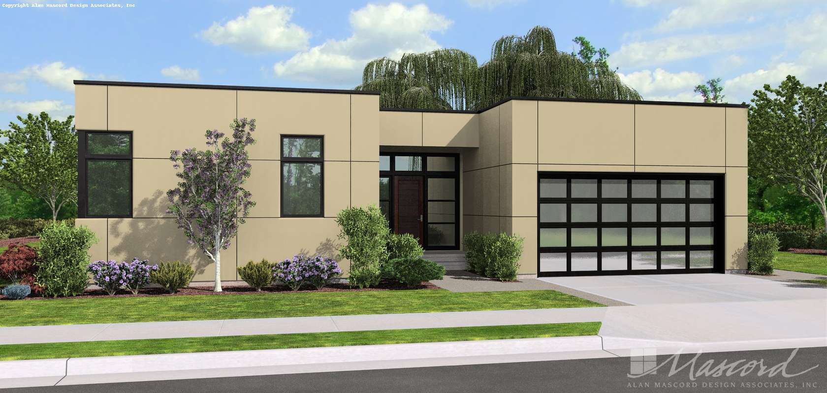 Mascord House Plan 1162: The Portland