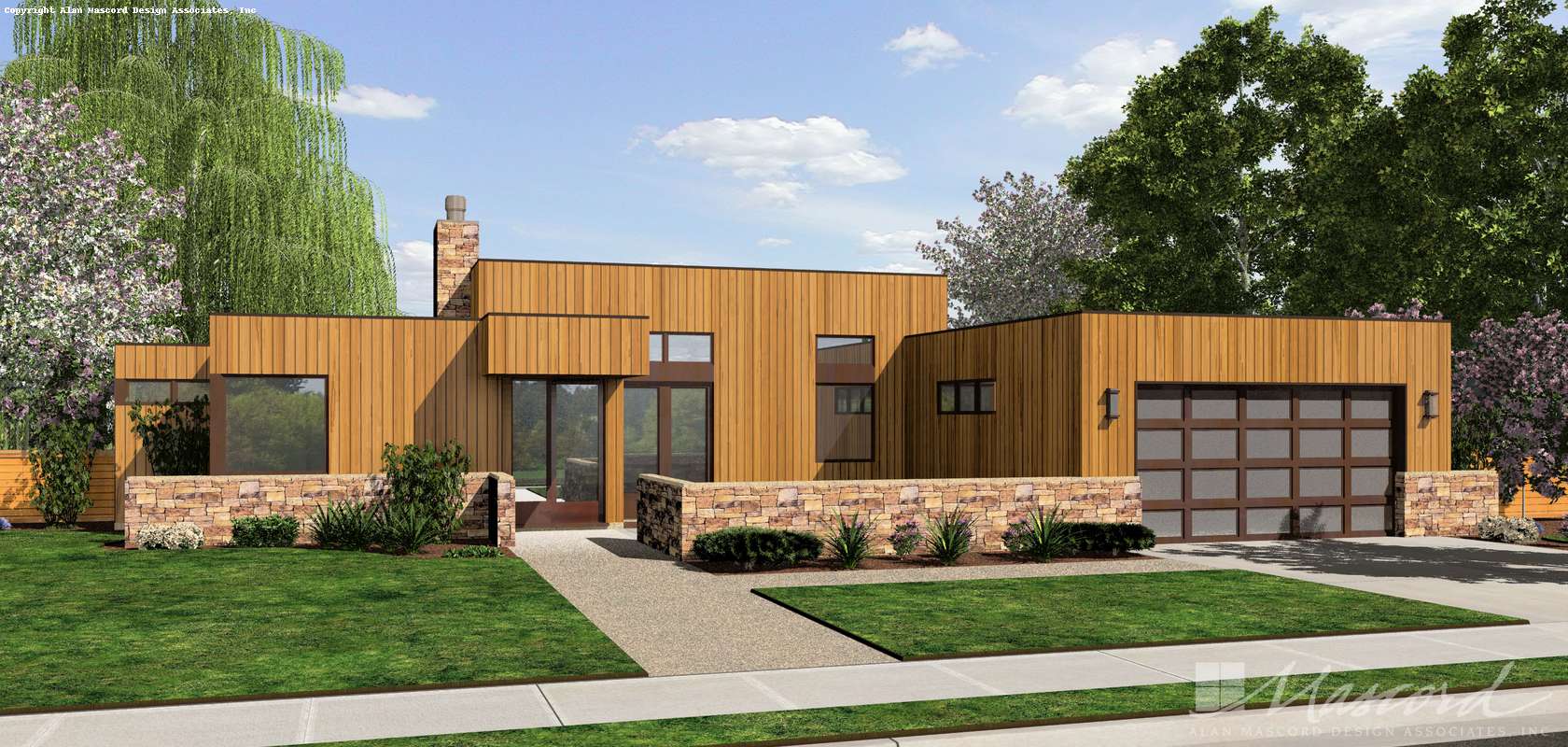 Mascord House Plan 1163A: The Queensbury