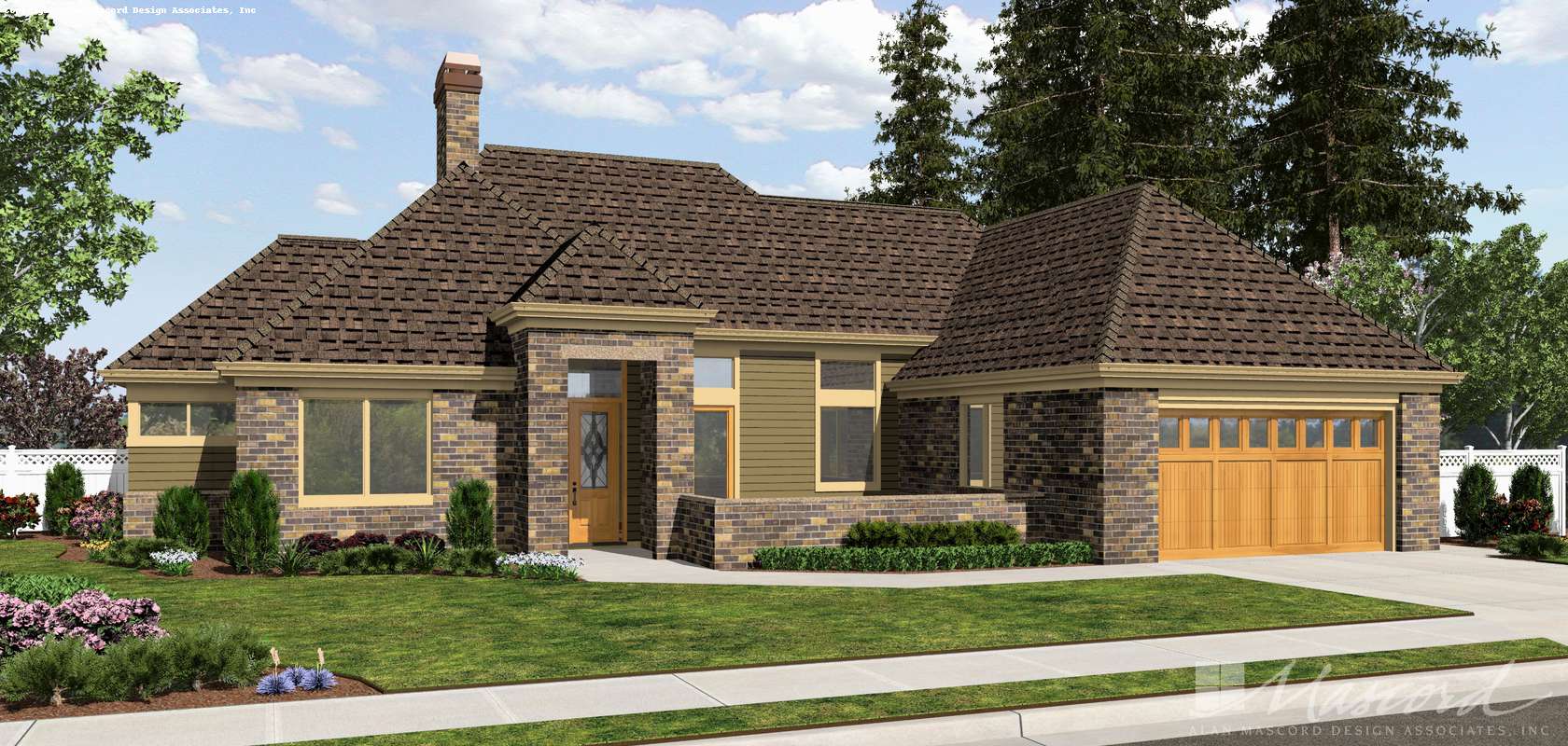 Mascord House Plan 1163B: The Oxenhope