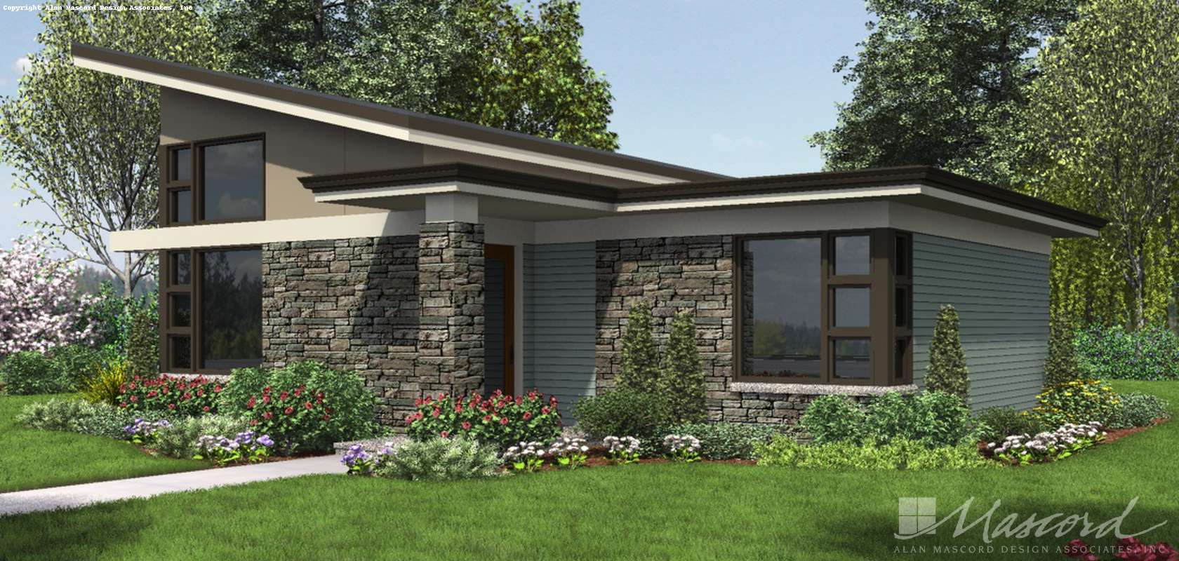Mascord House Plan 1166: The Dunland