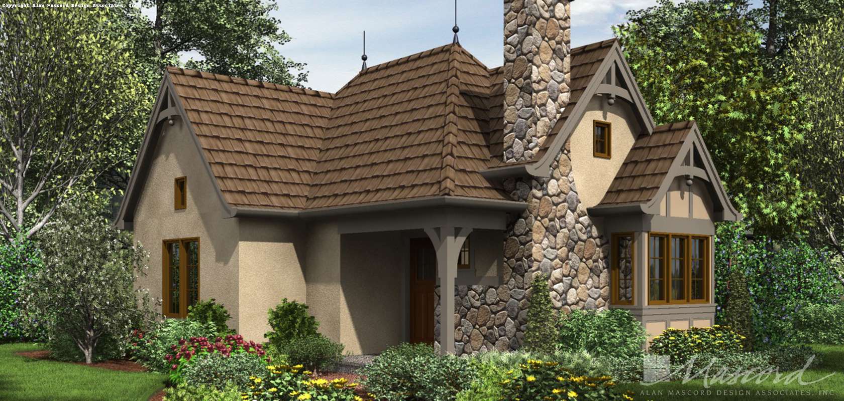 Mascord House Plan 1173: The Mirkwood