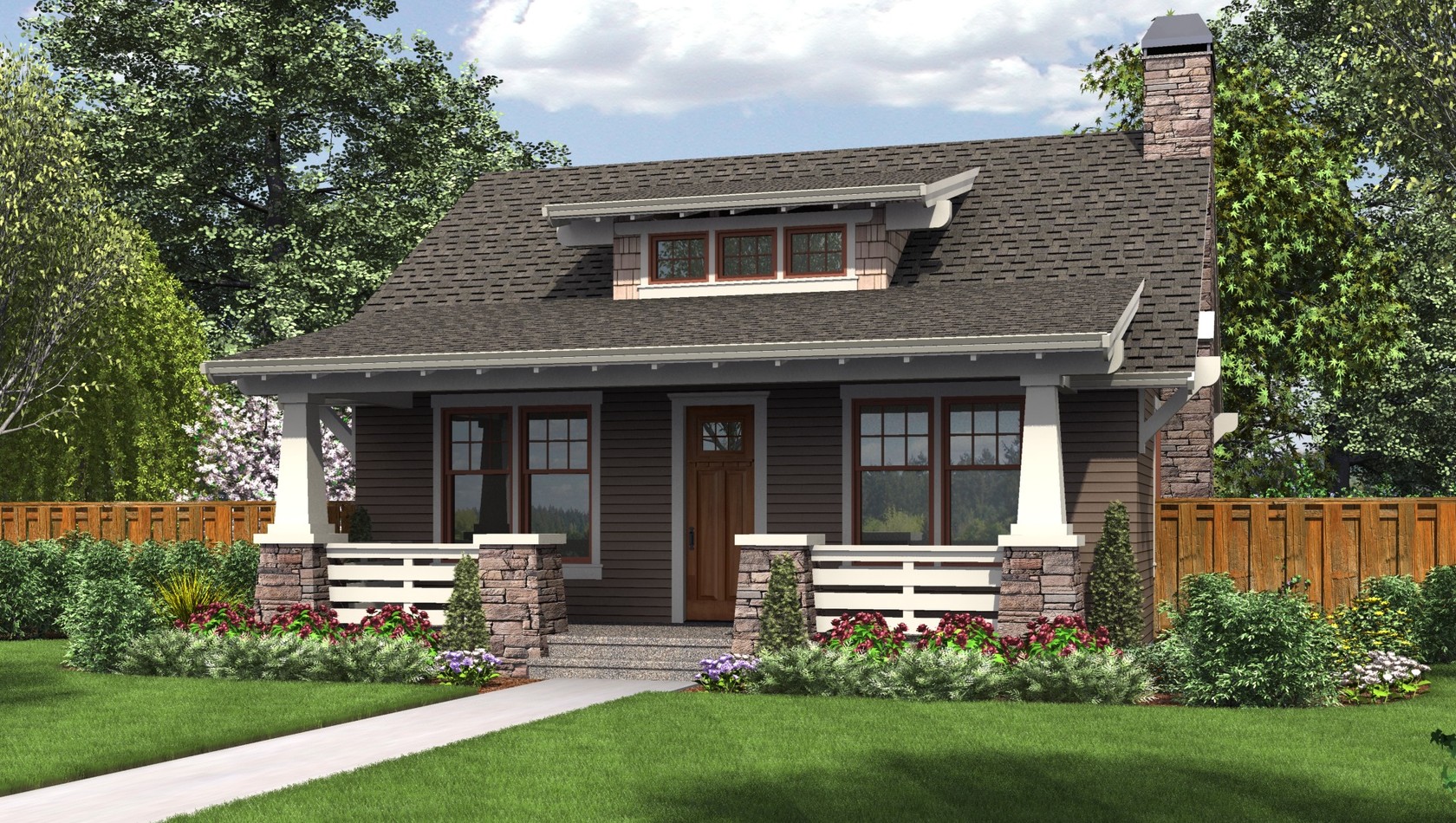 Main image for house plan B1176: The