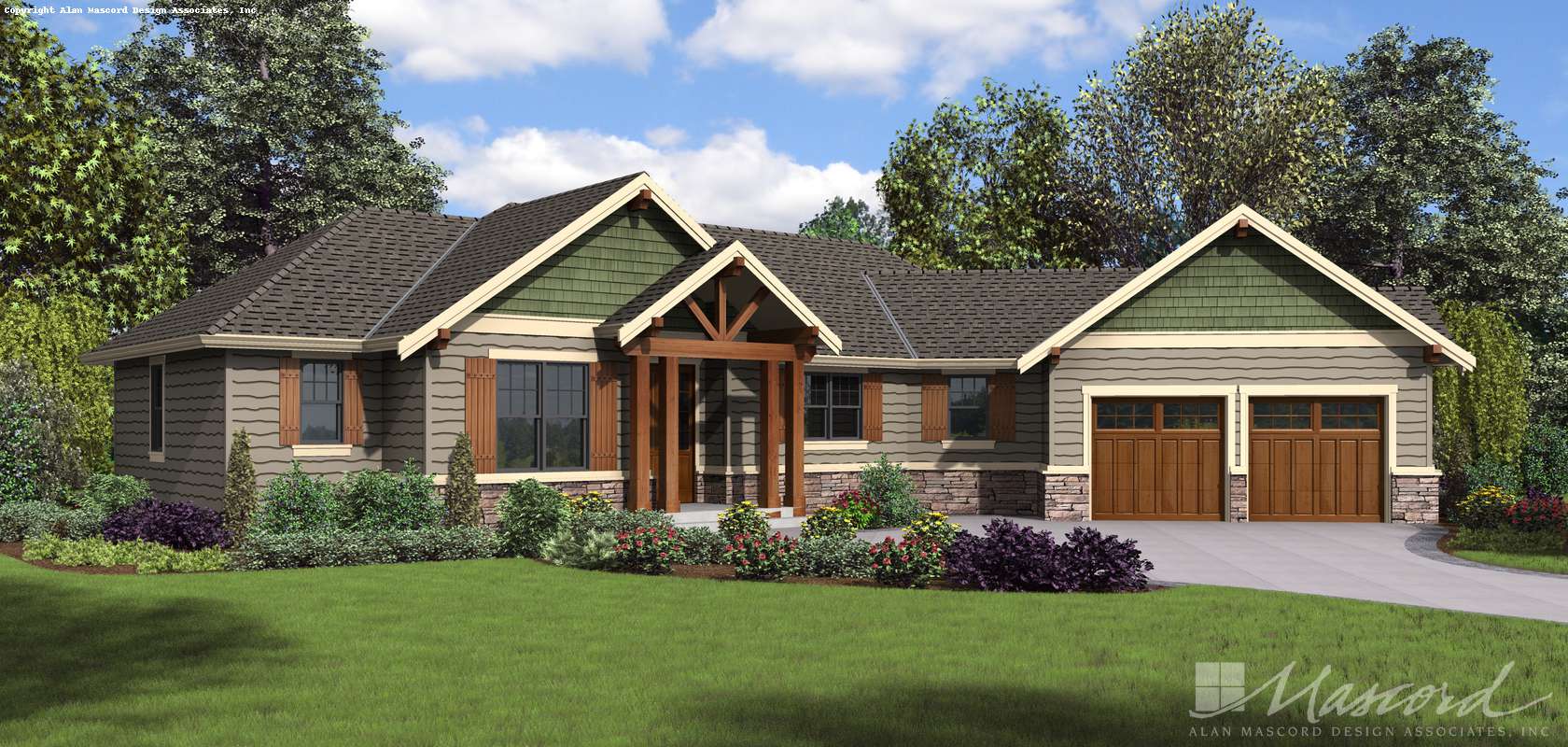 Mascord House Plan B1177: The