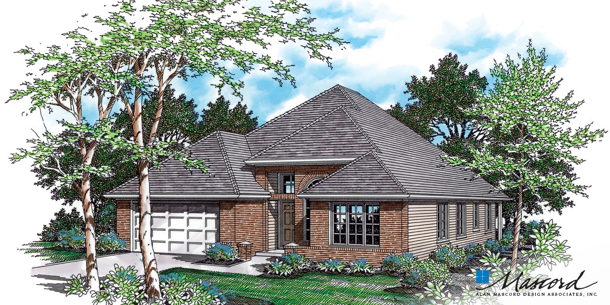 Mascord House Plan 1212 - The Sutherland Mascord House Plan 1212 - The Sutherland