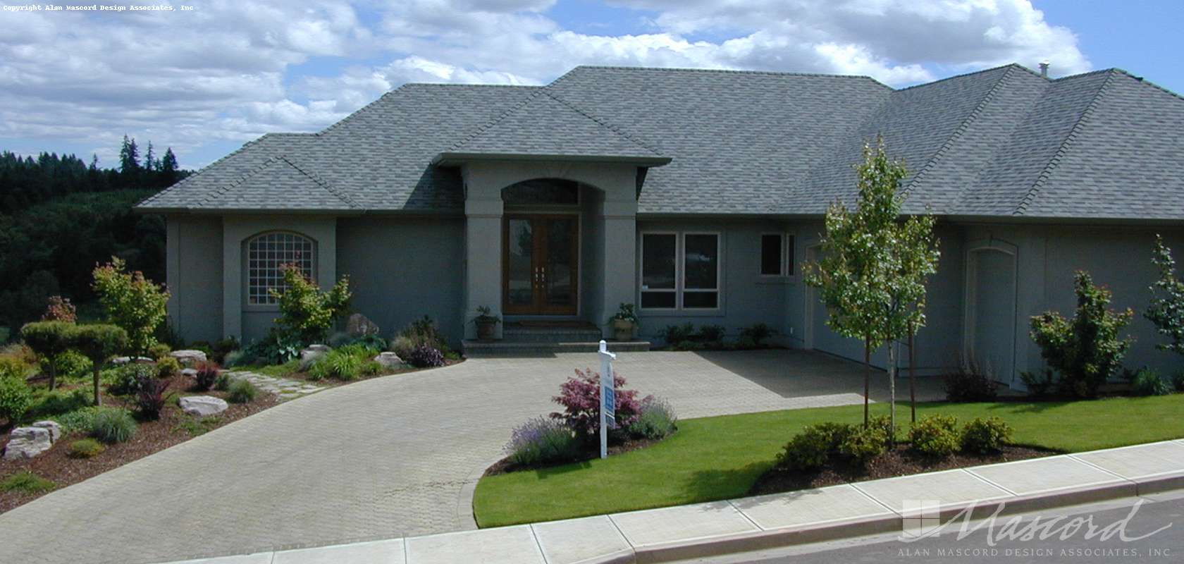 Mascord House Plan 1219: The Glencoe