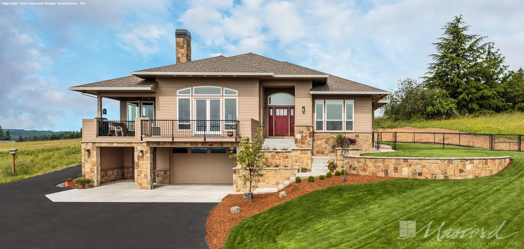 Mascord House Plan 1220: The Parkview