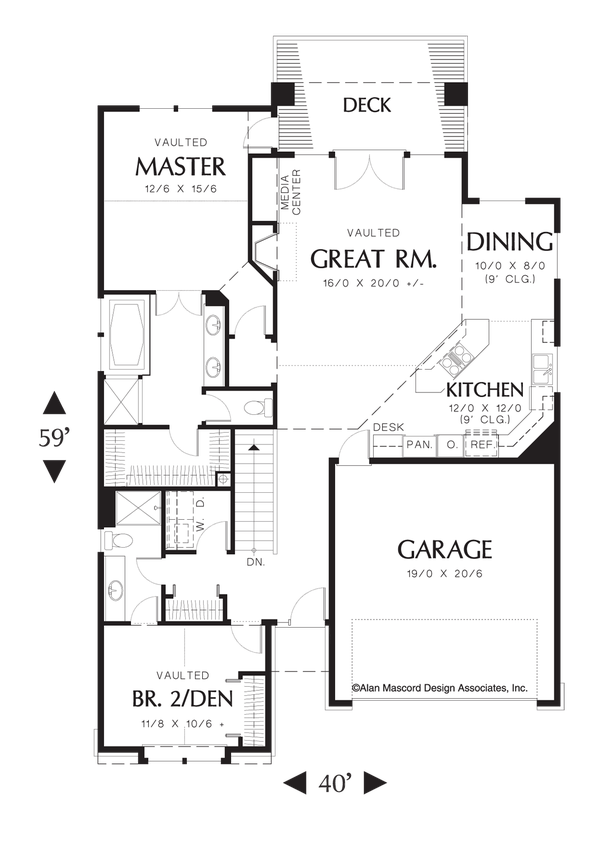 House Plan 1221B -The Nicole