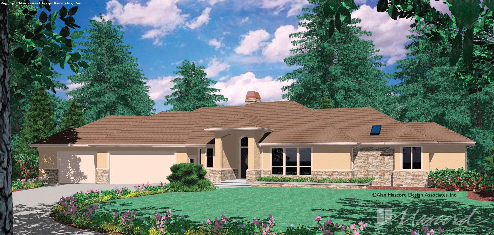 Mascord House Plan 1225: The Hayden