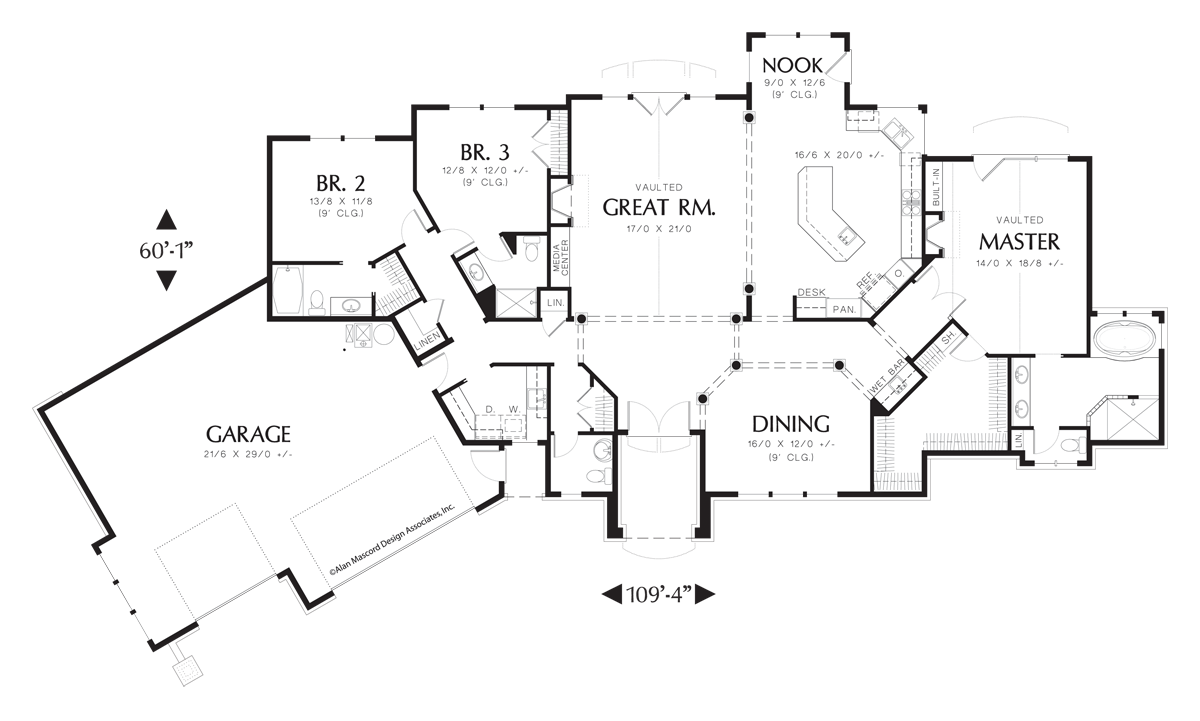 Contemporary House  Plan  1225 The Hayden 2670 Sqft 3 Beds 