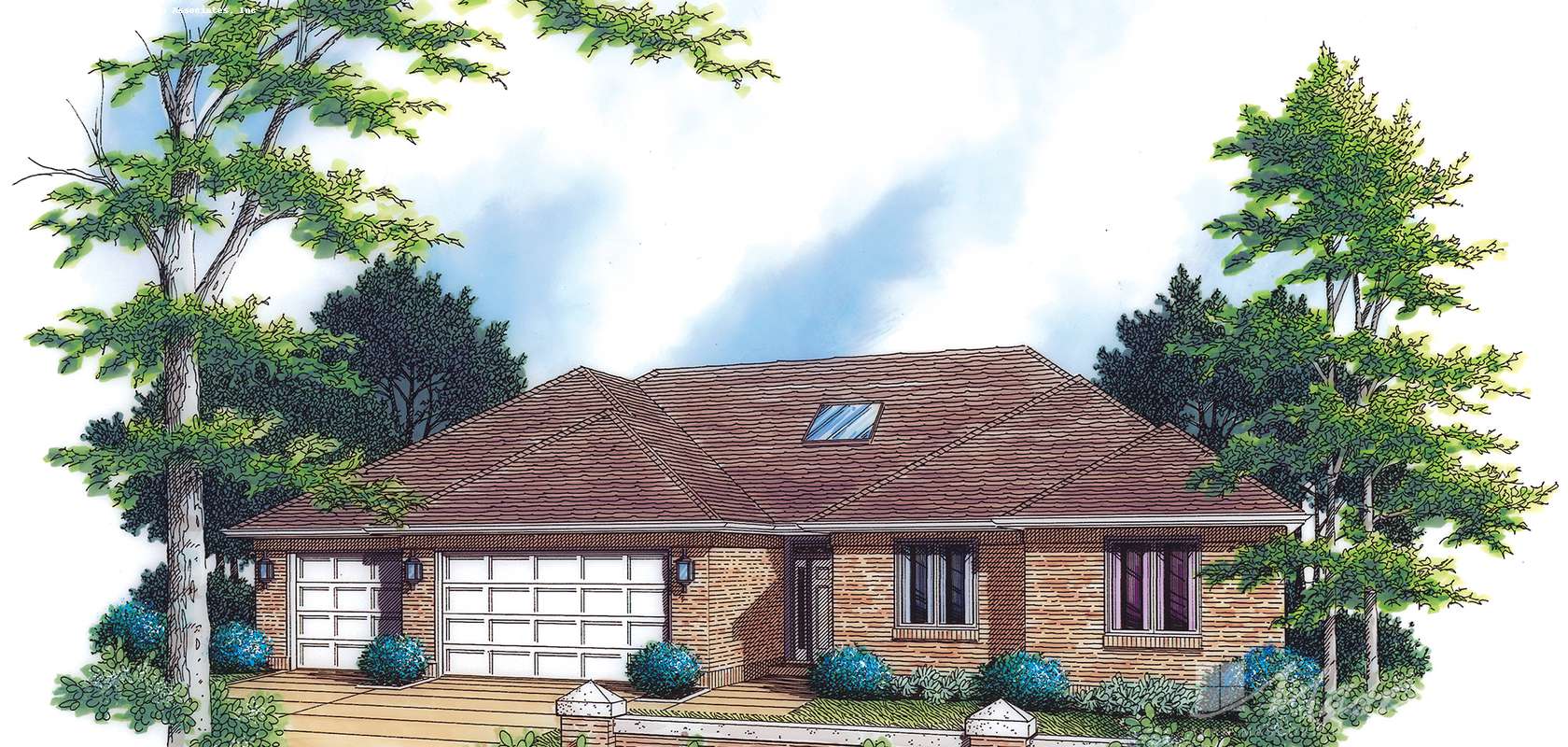 Mascord House Plan B1228B: The Emily