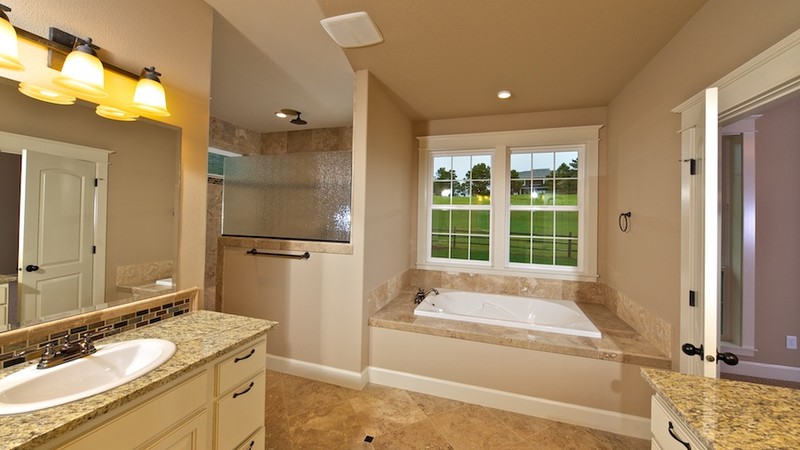 Image for Galen-Traditional Plan with Fireplace and Media Center-Bathroom