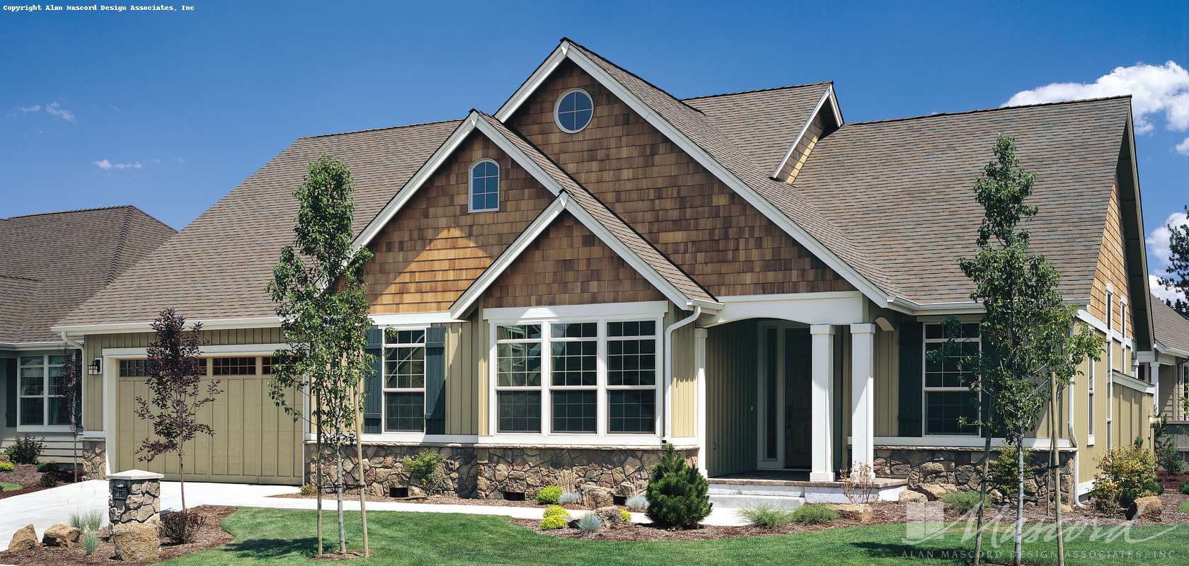 Mascord House Plan 1231: The Galen