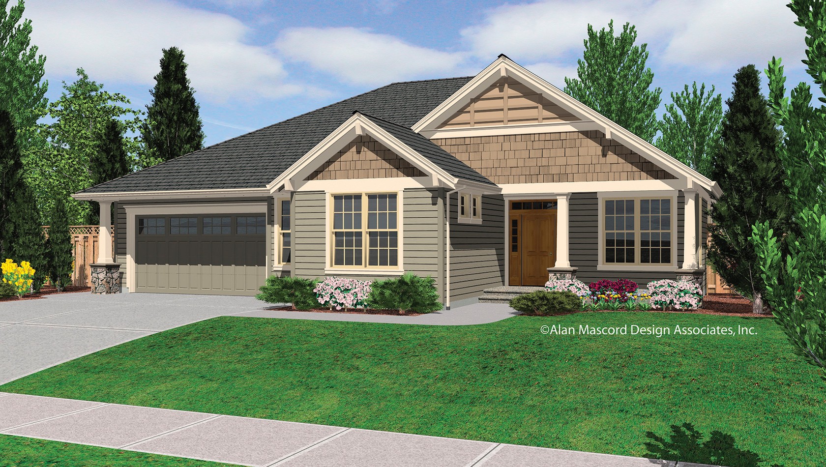 Main image for house plan 1231FA: The Sutton